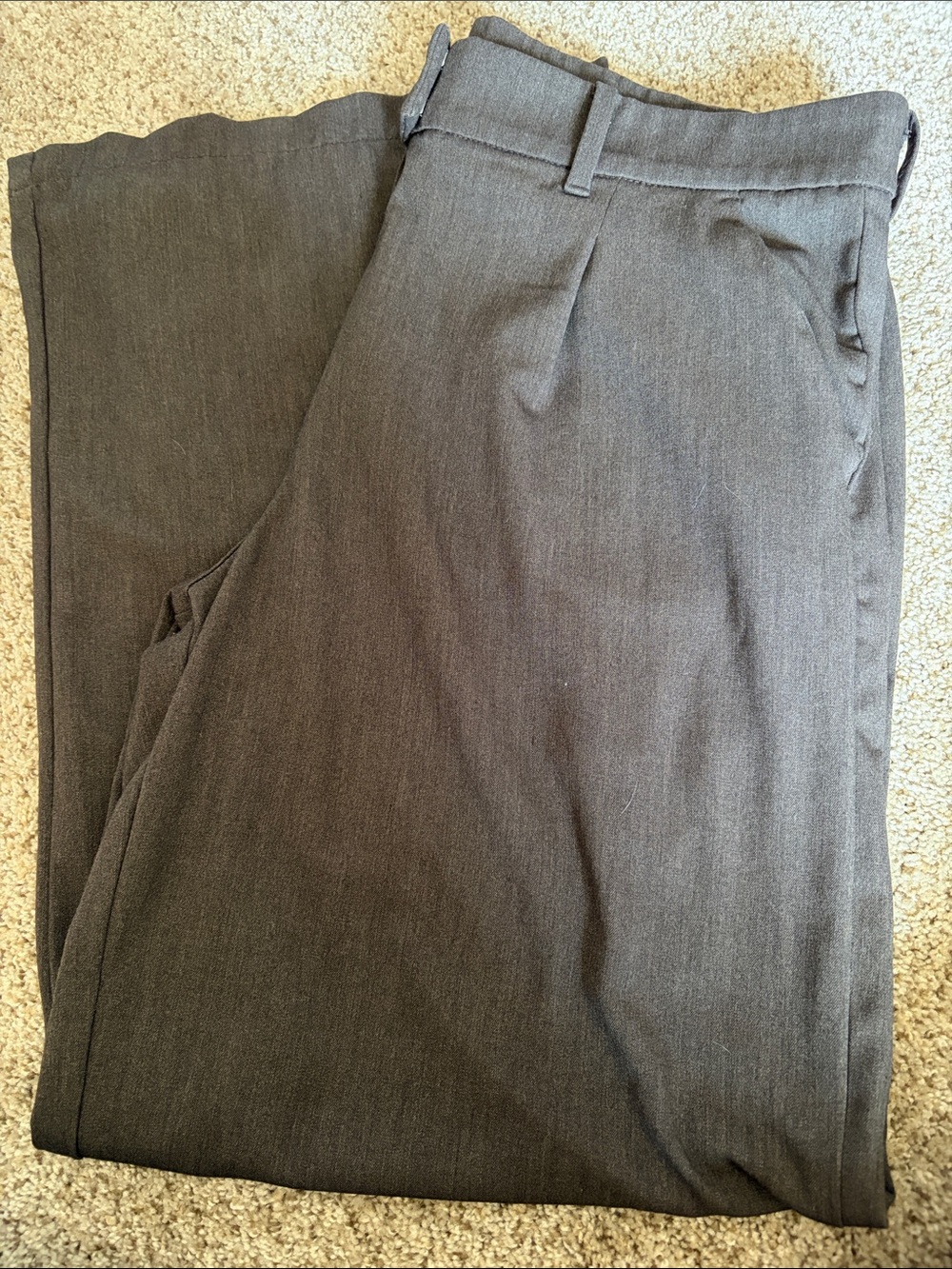 American Eagle Outfitters Women's Dark Gray Dress Trousers